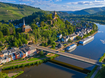 City of Saarburg from above